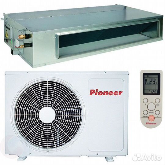 Кондиционеры Pioner kfri25MW/kori25MW с фильтрами