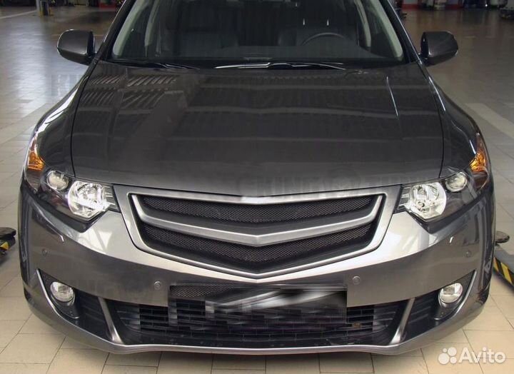 Перекладина Спорт к решетке Honda Accord 8 Mugen 0