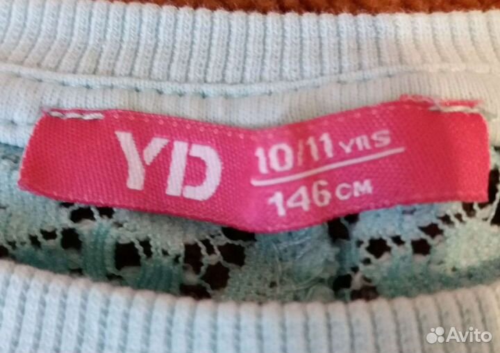 Свитшот, лонгслив, 10-11 лет