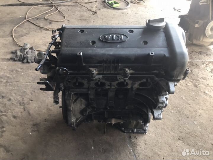 Двигатель на kia ceed 1,4