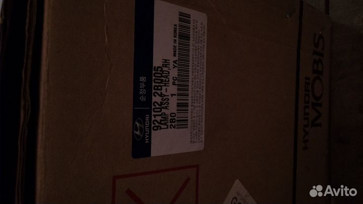 Фара правая на хендай Санта фе 2011 года