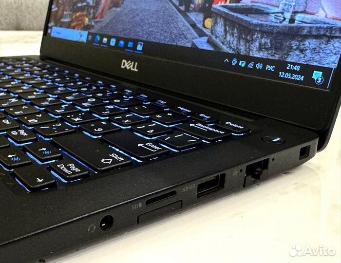 Эксклюзив ips экран без рамок Dell 13.3 мощнй проц