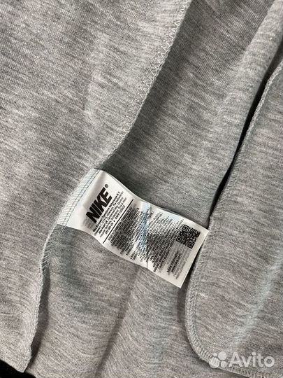 Nike tech fleece серый костюм спортивный