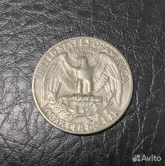 Liberty quarter dollar 1965