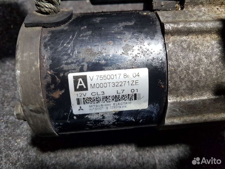 Стартер peugeot 308 ep6