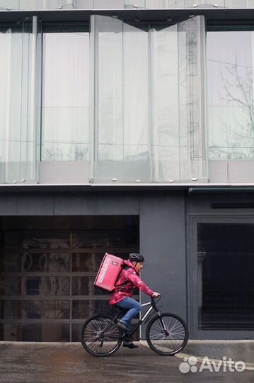 Велокурьер для сервиса Самокат