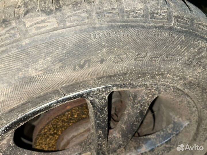 Колеса диски 5 на 114.3 шины зима r16