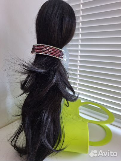 Искусственный хвост- заколка