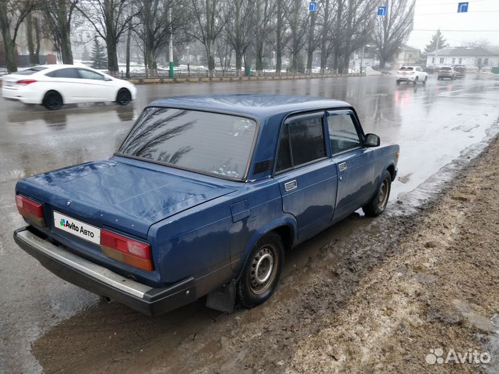 ВАЗ 2107 1.6 МТ, 2008, 118 000 км