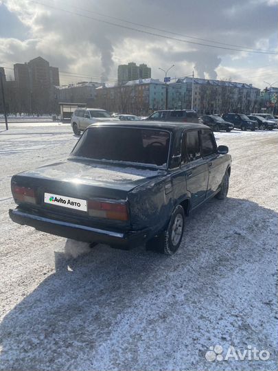 ВАЗ 2107 1.5 МТ, 2002, 97 000 км