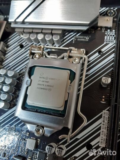 Материнская плата Asus Prime Z490-P с процессором