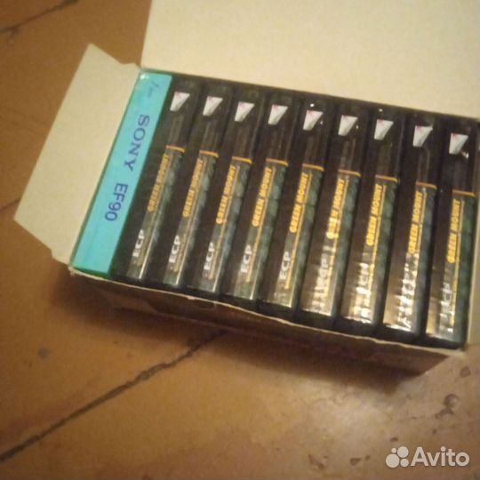 Аудиокассеты новые запечатанные