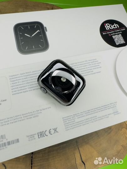 Apple watch 5 40mm черные(б/у)