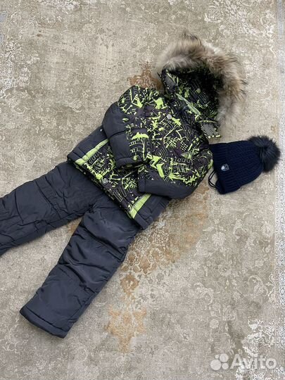 Зимний куртка со штанами