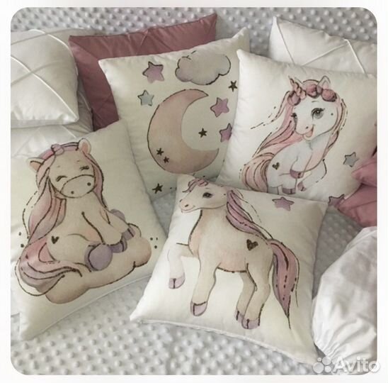 Подушечки для кроватки