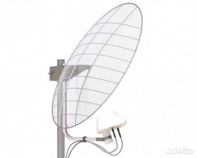 Офсетный облучатель UMO-3F mimo 2x2 - 4G/3G