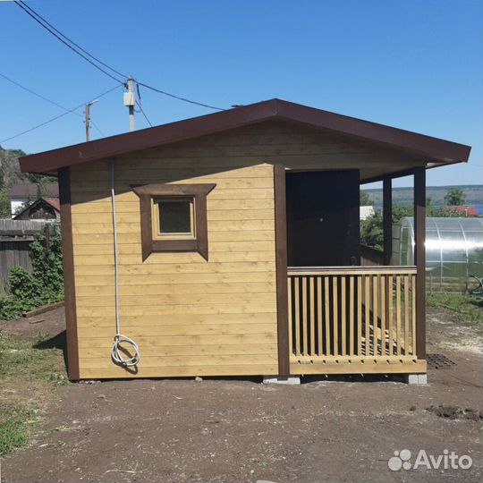 Баня каркасная под ключ