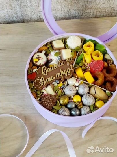 Съедобный бокс учителю