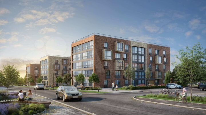 2-к. квартира, 63,5 м², 1/5 эт.