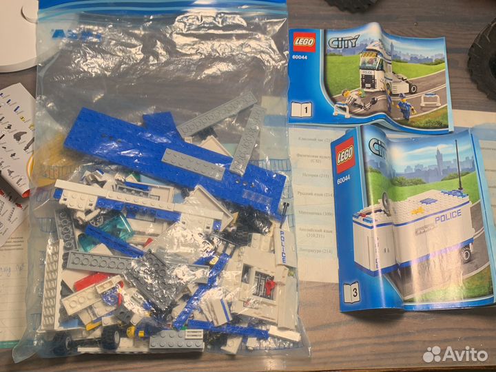 Lego City полицейская фура