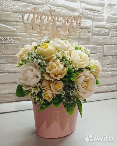 Букет из мыла