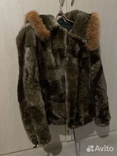 Шуба из мутона 46