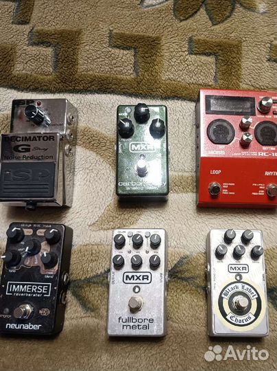 Гитарные педали эффектов