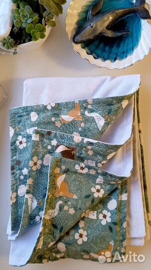 Многоразовые пеленки сатин мулетон