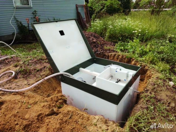 Септик био Евробион 5 с переливом