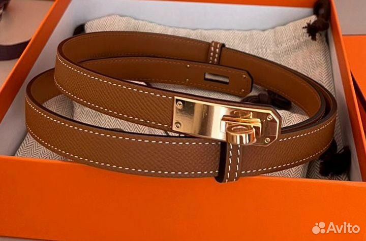 Ремень Hermes Gold