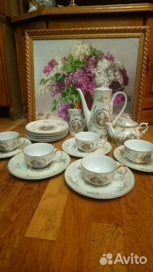 Предметы сервиза Oscar Мадонна гдр винтаж фарфор