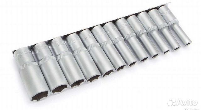 Набор дюймовых высоких головок 1/2