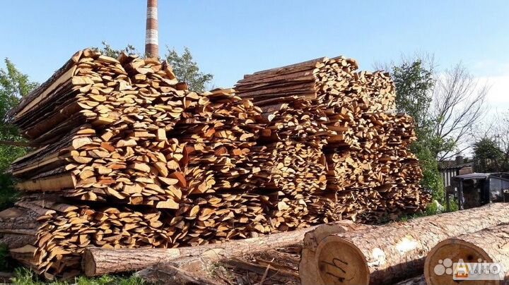 Дрова, горбыль, горбыль деловой, горбыль на забор