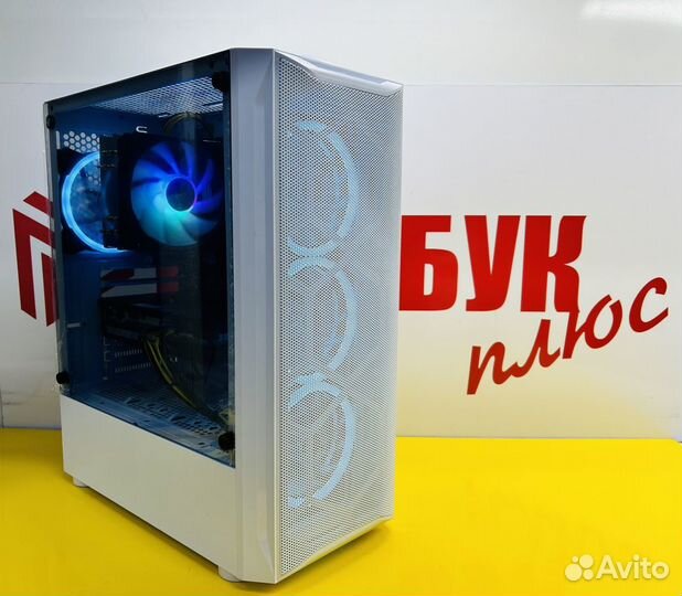 Мощный игровой компьютер ryzen 5500 + RTX4060