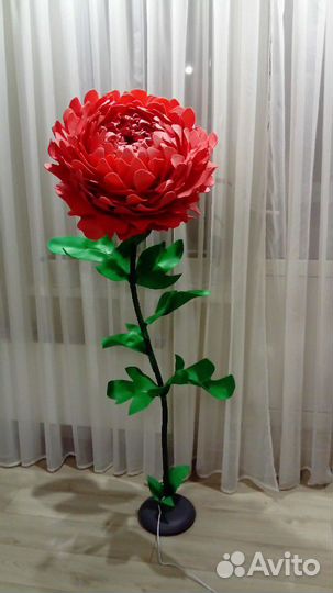 Ростовые цветы, торшер