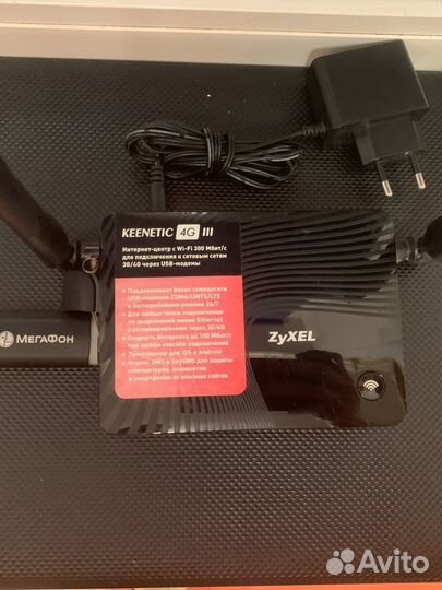 Роутер zyxel VOX с 4G модемом ZTE MF823D