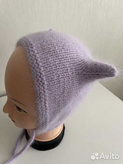 Чепчик женский с ушками