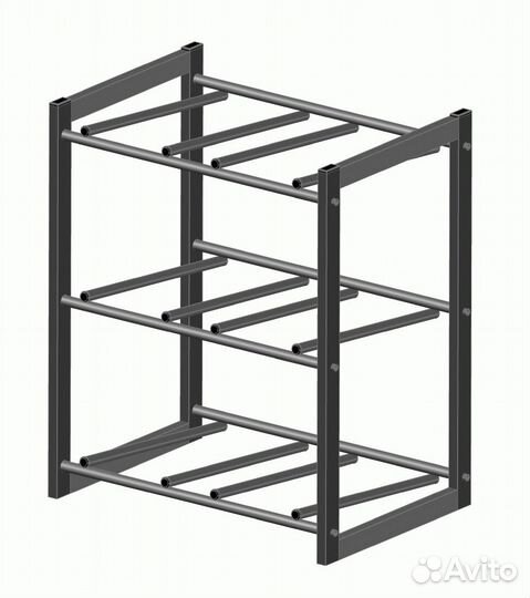 Стеллаж для 6-ти бутылей 19 литров