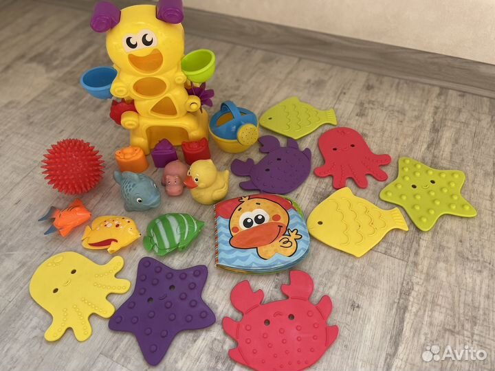 Развивающие игрушки для ванной