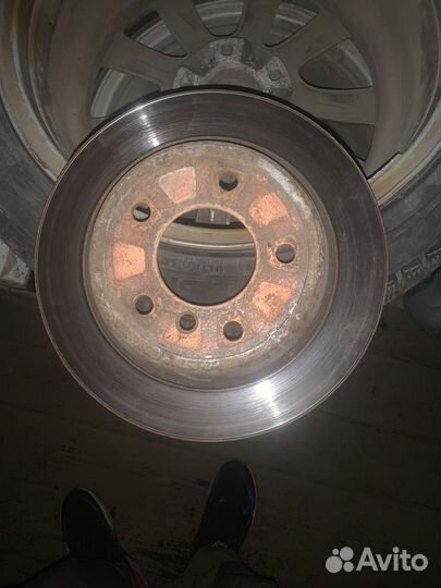 Тормозной диск задний бмв е39