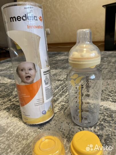 Бутылочка medela calma 250 мл. со смартсоской