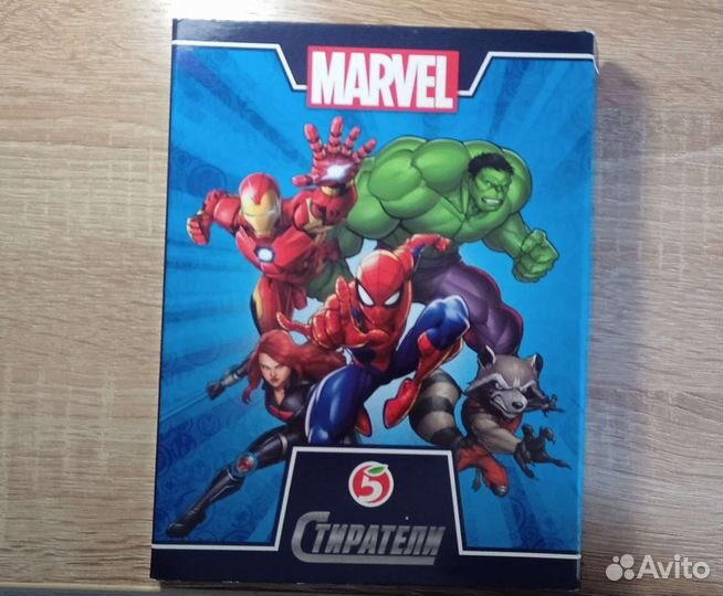 Раритетные стиратели Marvel из Пятëрочки