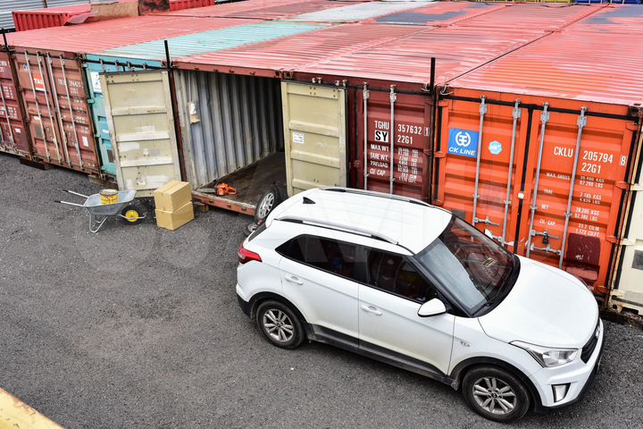 Аренда 40-футового контейнера под склад (30м²)