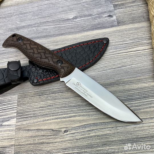 Нож охотничий из стали Х12мф