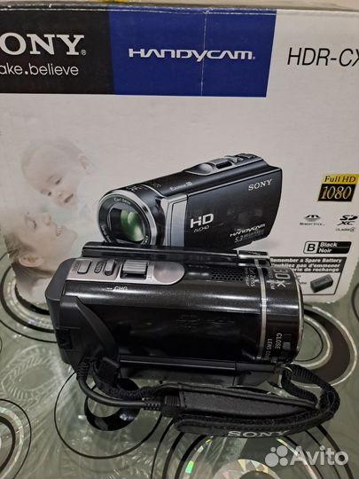 Видеокамера sony handycam HDR-CX190E