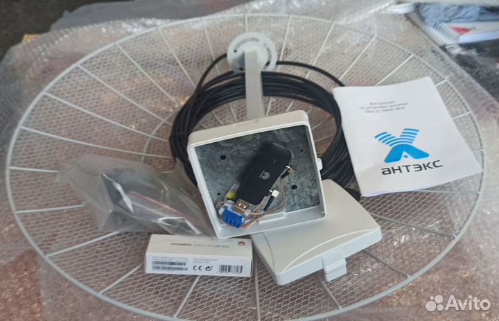 Комплект 4G до 20 км Vika-21 mimo BOX с модемом