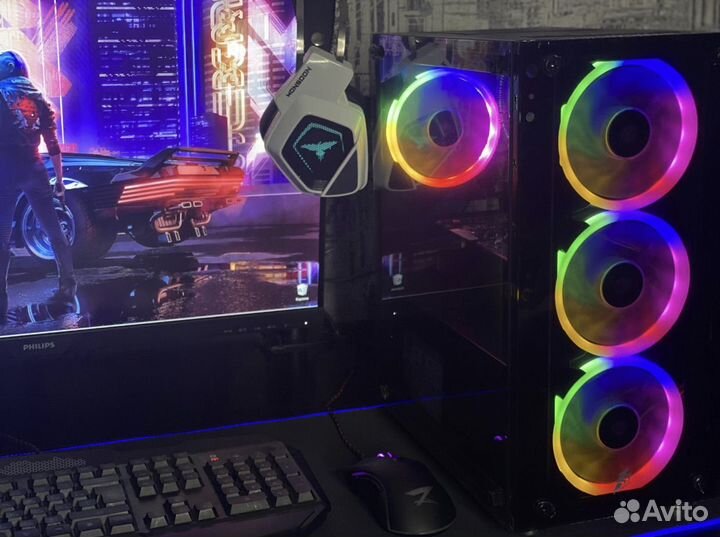 Игровой пк intel core i5/GTX 1060/16 GB/SSD/HDD