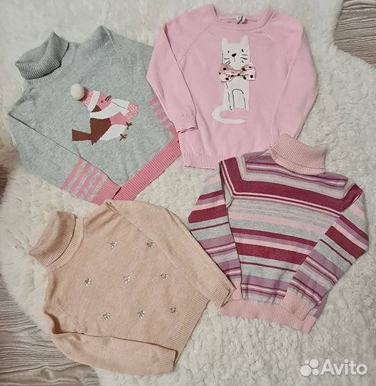 Пакет вещей на девочку, р.104