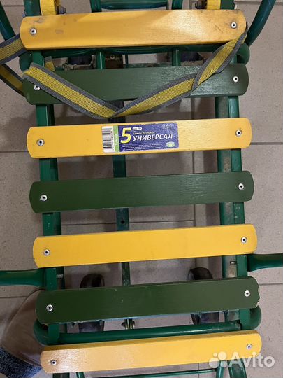 Санки на колесах