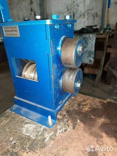 Станок для усиления и сплющивания профильной трубы